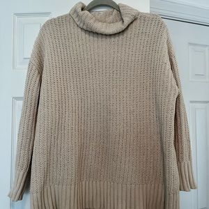 aerie oversized turtleneck sweater